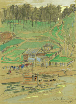 Маторин Михаил Владимирович. Юрьевец на Волге. Пристань 